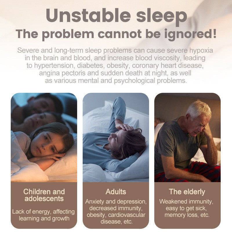 New EMS Microcurrent Sleep Machine--❤Heart Shape Portable