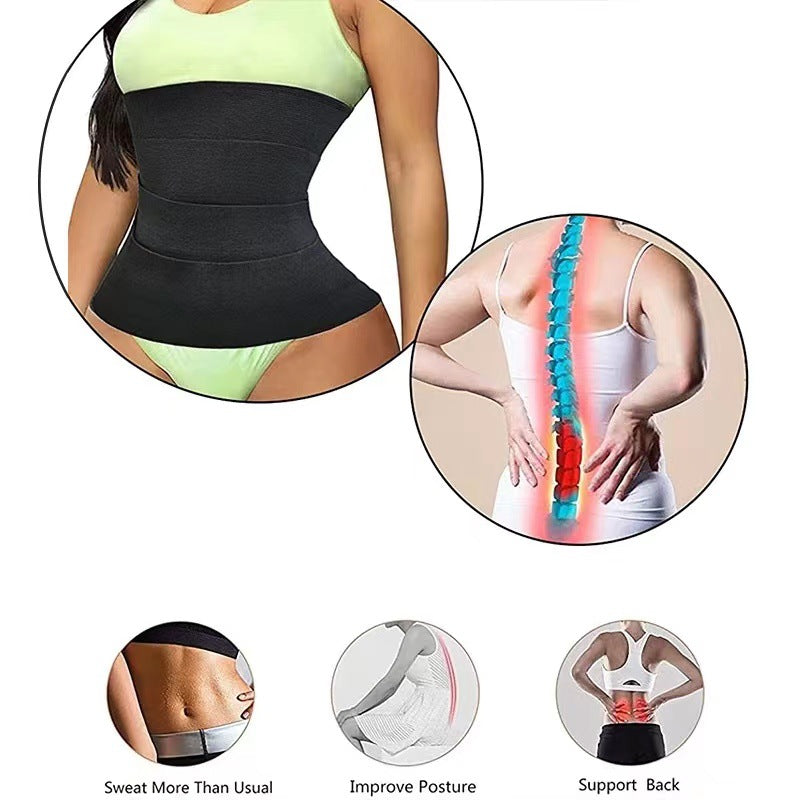 Multi-purpose shaping waist elastic band | Improve body shape