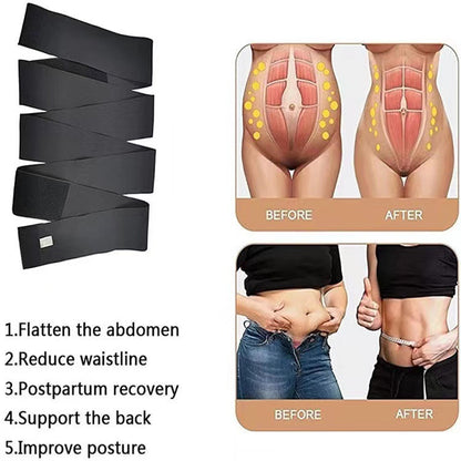 Multi-purpose shaping waist elastic band | Improve body shape
