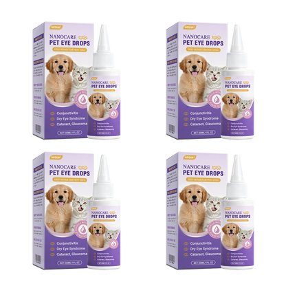 👩‍⚕️GFOUK® NanoCare Pet Eye Drops ☑️ FDA Approved | Relieves Conjunctivitis, Dry Eyes, Cataracts, and Keratitis🐶 🐈️