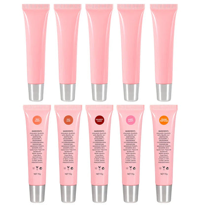5-color Private Label Liquid Blush Custom 15g Pigment Waterproof Natural Sweatproof Peach Pink Beautiful Face Multicolor Makeup