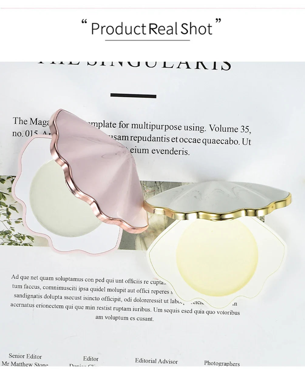 Private Label Pink/white Shell-shaped Brow Styling Soap Waterproof Long Lasting White Makeup Cosmetic Tool Bulk Custom
