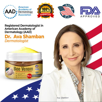 ⏰[Official Brand Store 24-Hours Promotion Buy 1 Get 1 Free]: 🐝Zakdavi™ Bee Venom Comprehensive Cream US Dermatologist Recommended