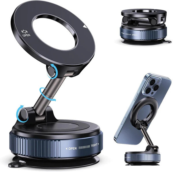 NEGUSY™ Heavy-duty 360° Vacuum Magnetic Phone Holder