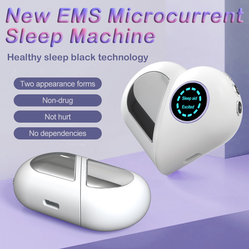 New EMS Microcurrent Sleep Machine--❤Heart Shape Portable