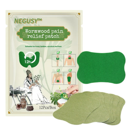 NEGUSY™ Wormwood pain relief strips for knee, lumbar, cervical, and foot