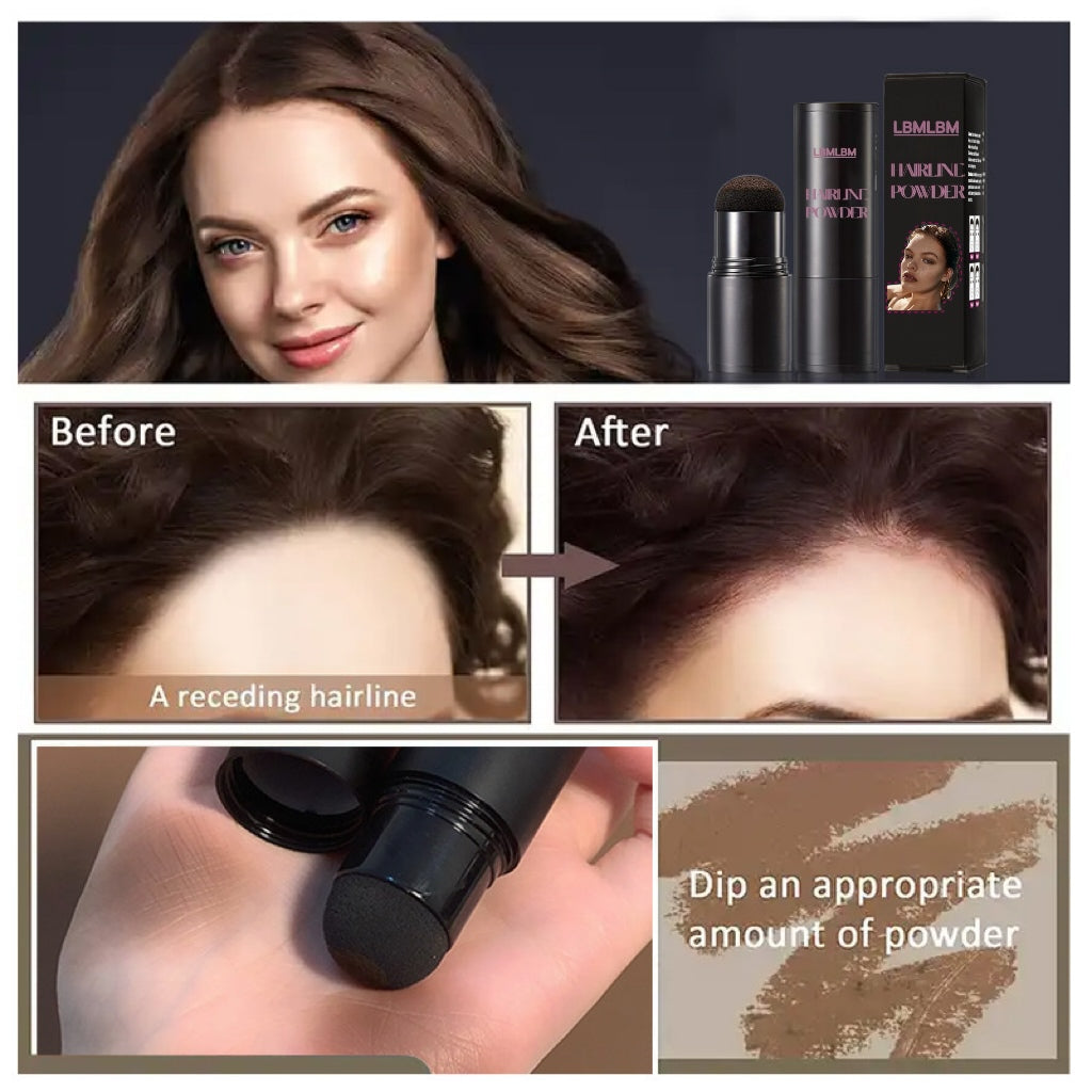 LBMLBM™ Hairline Powder | Shade powder to fill in your hairline