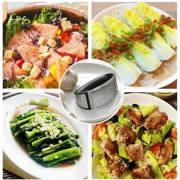 🔥2025 New Year Special - 75% off🔥 Stainless Steel Garlic Press