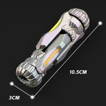 NEGUSY™ Tactical EDC Slider: CNC Metal Fidget Toy for Stress Relief & Focus。