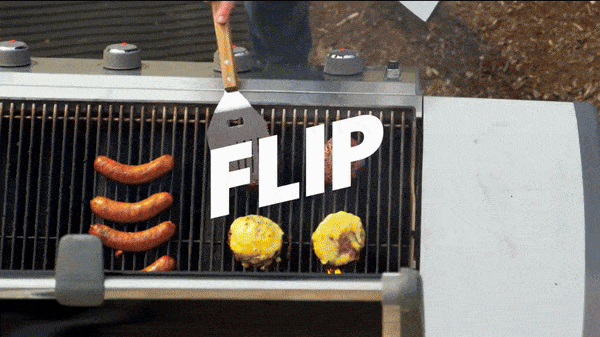 5-in-1 BBQ spatula with knife and fork, multi-functional BBQ tool bottle opener