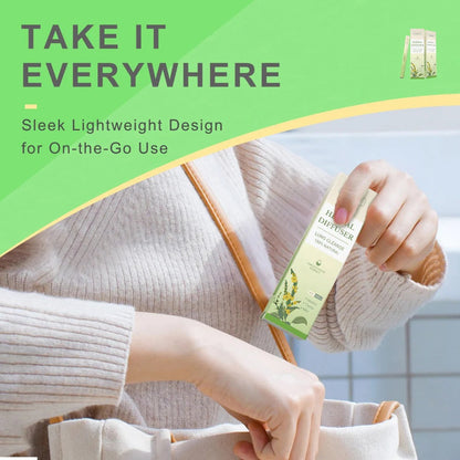 ODEIUN™ Herbal Diffuser – Breathe Easy, Calm Your Mind