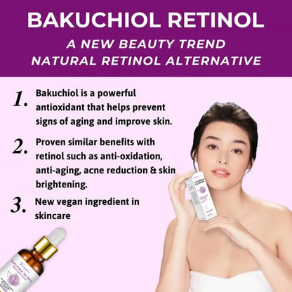 Veraglow Bakuchiol Retinol Rejuvenation Serum