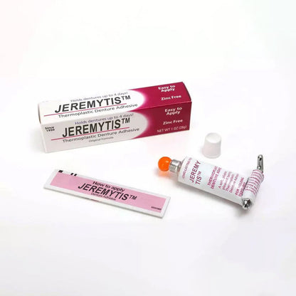 ⏰[Official Brand Store 24-Hours Promotion Buy 1 Get 2 Free] JEREMYTIS™ Thermoplastic Denture Adhesive