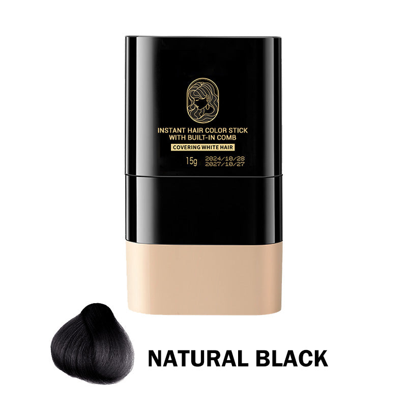 Instant Hair Color Stick with Built-In Comb