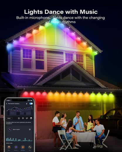 🔥LAST DAY 70% OFF -- Wi-Fi Bluetooth Smart Permanent Led for outdoor